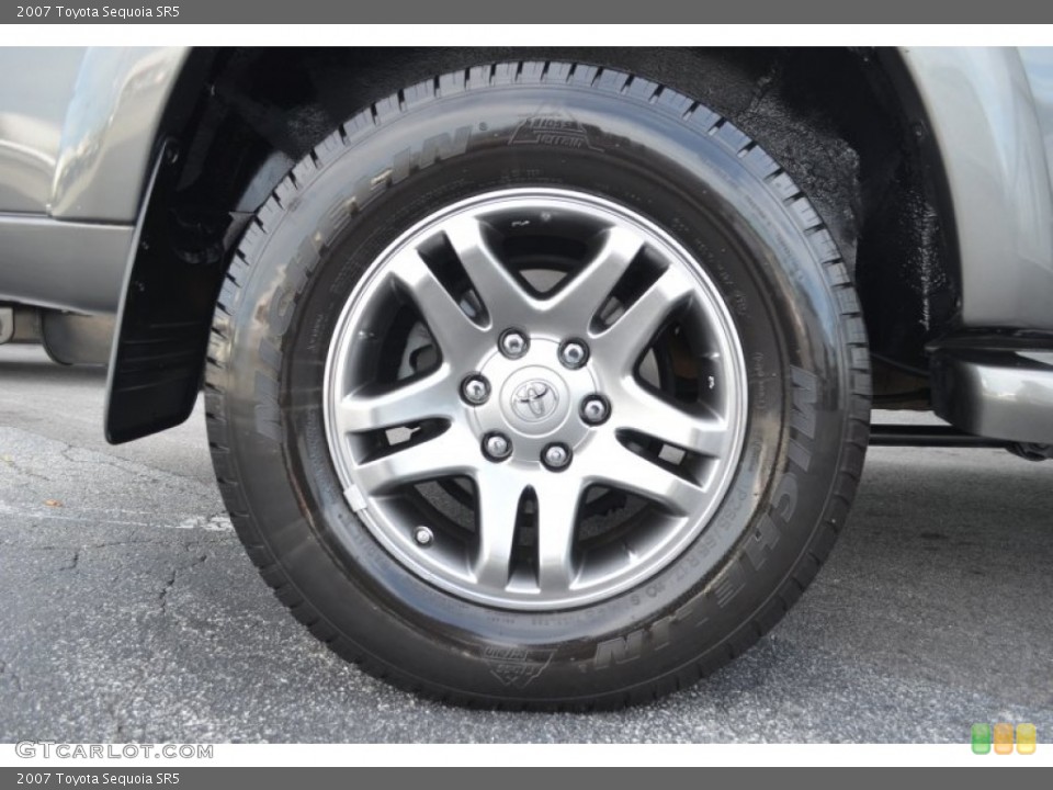 2007 Toyota Sequoia SR5 Wheel and Tire Photo #107186690