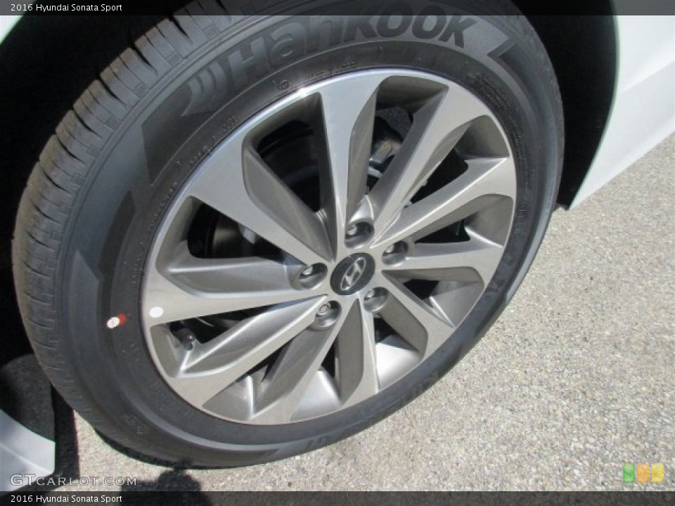 2016 Hyundai Sonata Sport Wheel and Tire Photo #107190155
