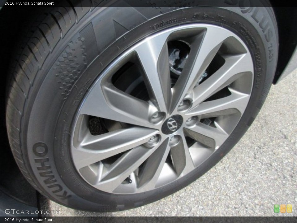 2016 Hyundai Sonata Sport Wheel and Tire Photo #107190392