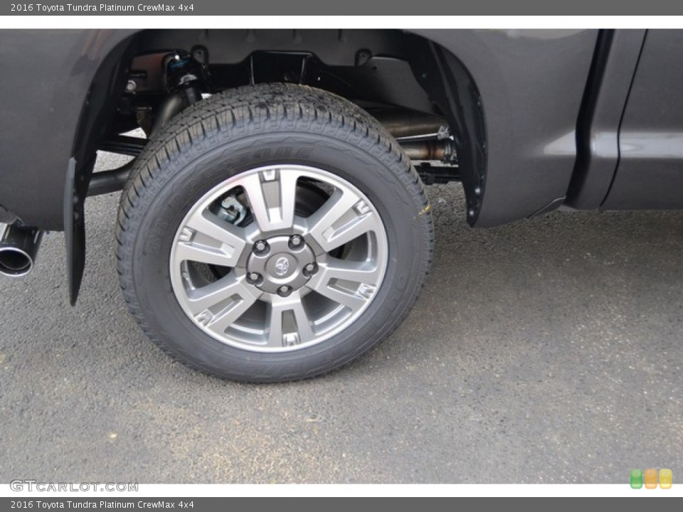 2016 Toyota Tundra Platinum CrewMax 4x4 Wheel and Tire Photo #107192309