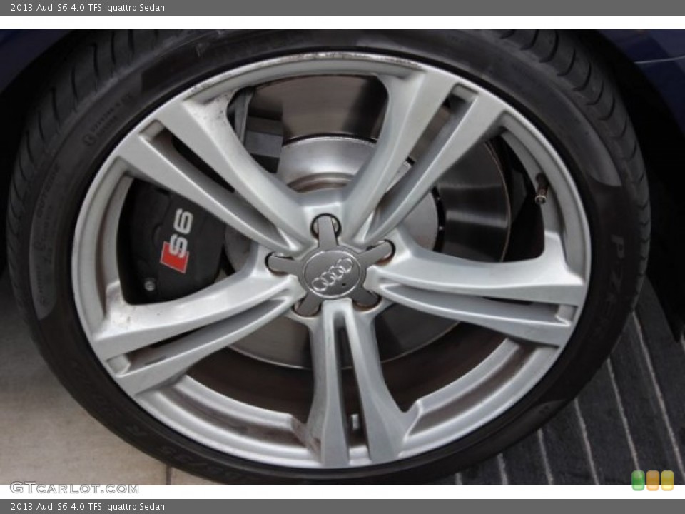 2013 Audi S6 4.0 TFSI quattro Sedan Wheel and Tire Photo #107197724