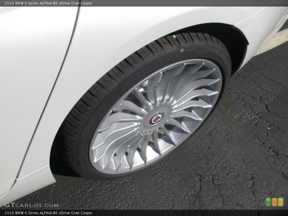 2016 BMW 6 Series ALPINA B6 xDrive Gran Coupe Wheel and Tire Photo #107220149