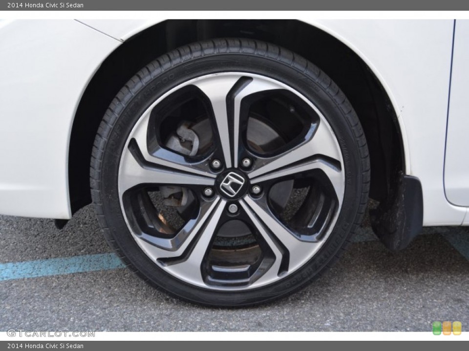 2014 Honda Civic Si Sedan Wheel and Tire Photo #107222231