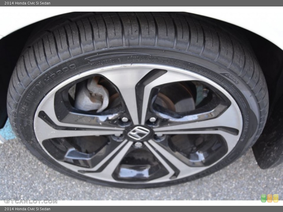 2014 Honda Civic Si Sedan Wheel and Tire Photo #107222246