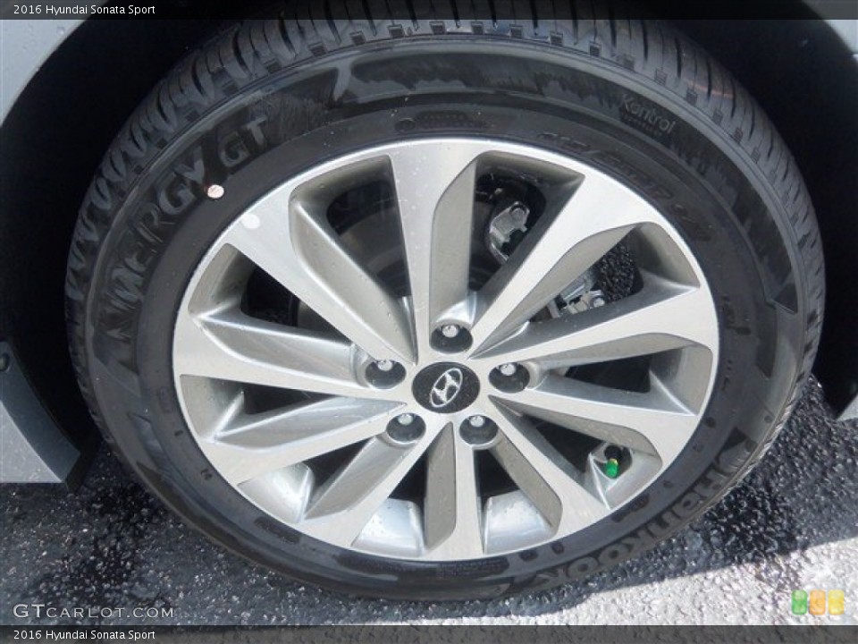 2016 Hyundai Sonata Sport Wheel and Tire Photo #107231955