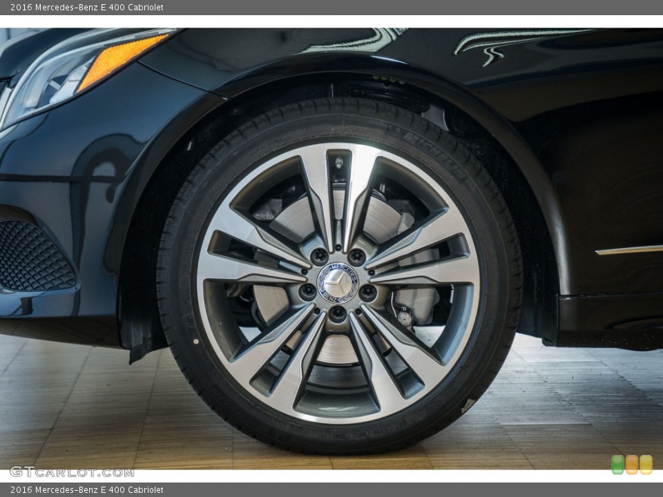 2016 Mercedes-Benz E 400 Cabriolet Wheel and Tire Photo #107236133