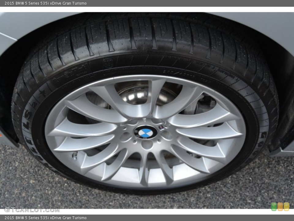 2015 BMW 5 Series 535i xDrive Gran Turismo Wheel and Tire Photo #107239028