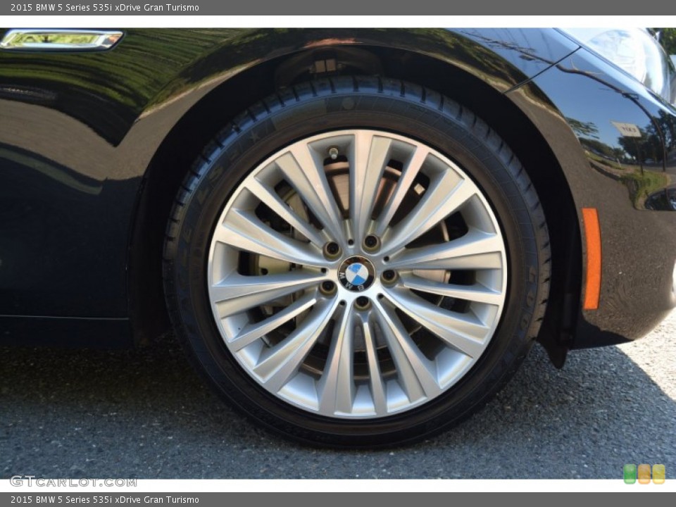 2015 BMW 5 Series 535i xDrive Gran Turismo Wheel and Tire Photo #107239832