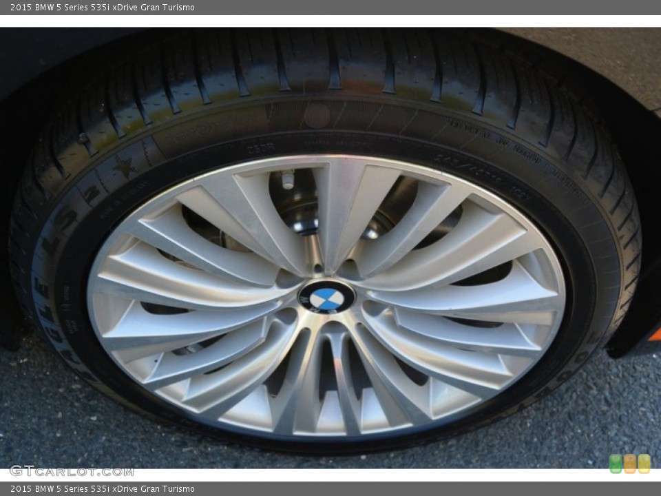 2015 BMW 5 Series 535i xDrive Gran Turismo Wheel and Tire Photo #107239847
