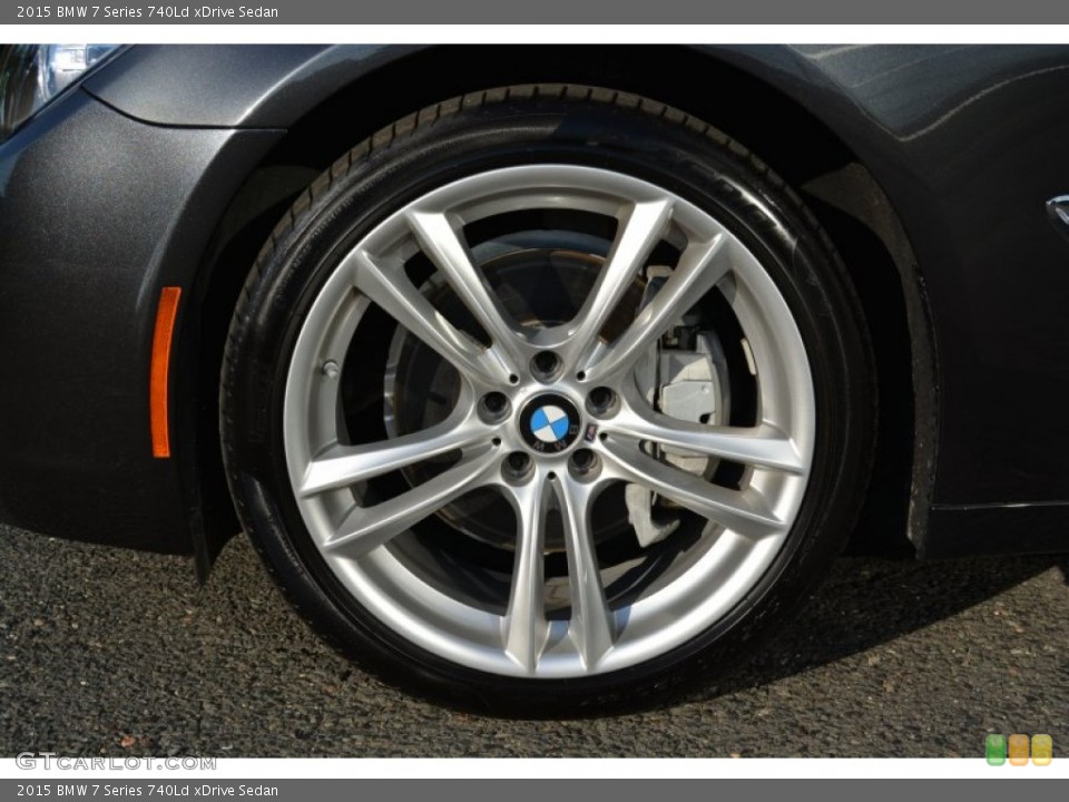 2015 BMW 7 Series 740Ld xDrive Sedan Wheel and Tire Photo #107241524