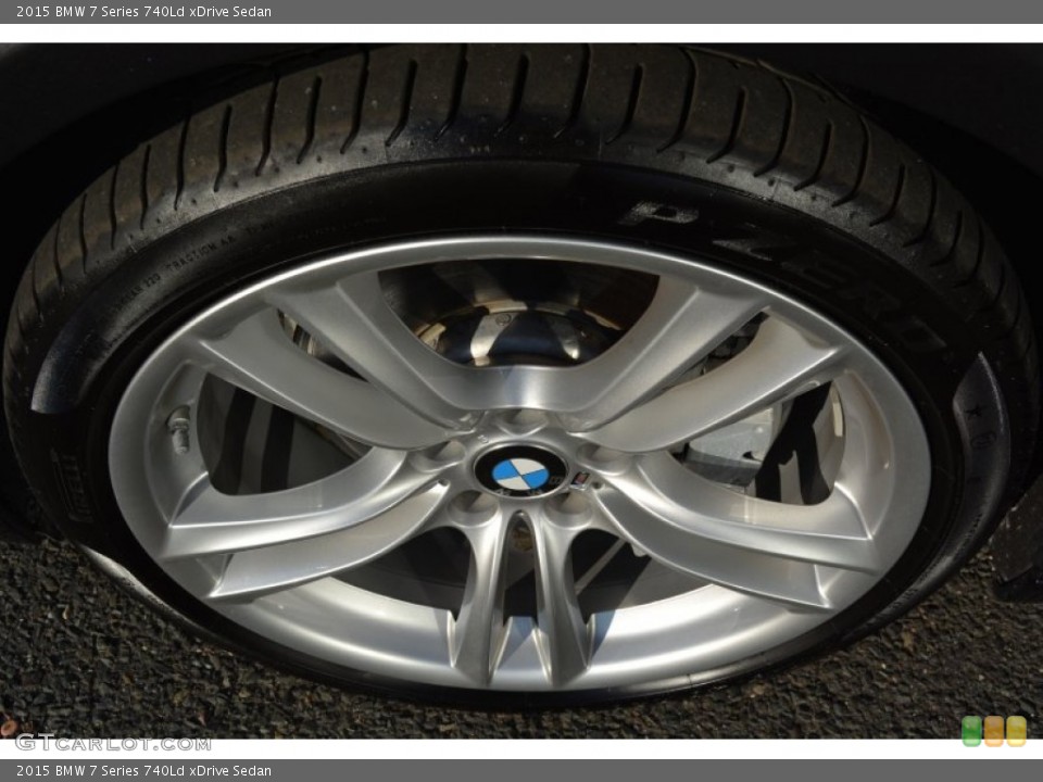 2015 BMW 7 Series 740Ld xDrive Sedan Wheel and Tire Photo #107241548