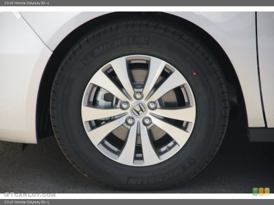 2016 Honda Odyssey EX-L Wheel and Tire Photo #107248247