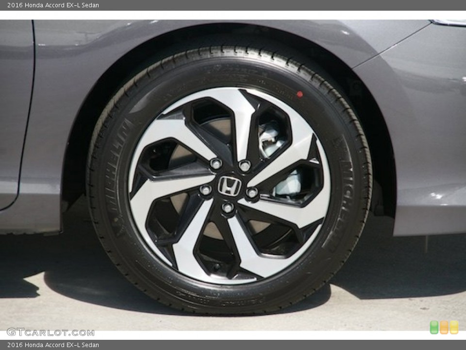 2016 Honda Accord EX-L Sedan Wheel and Tire Photo #107249219