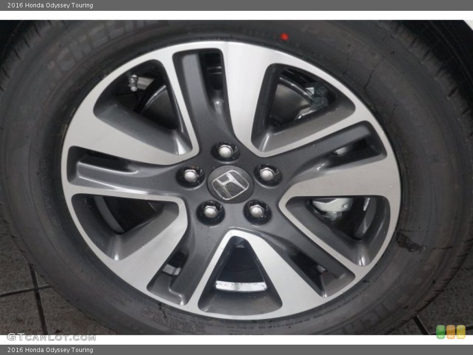 2016 Honda Odyssey Touring Wheel and Tire Photo #107253347