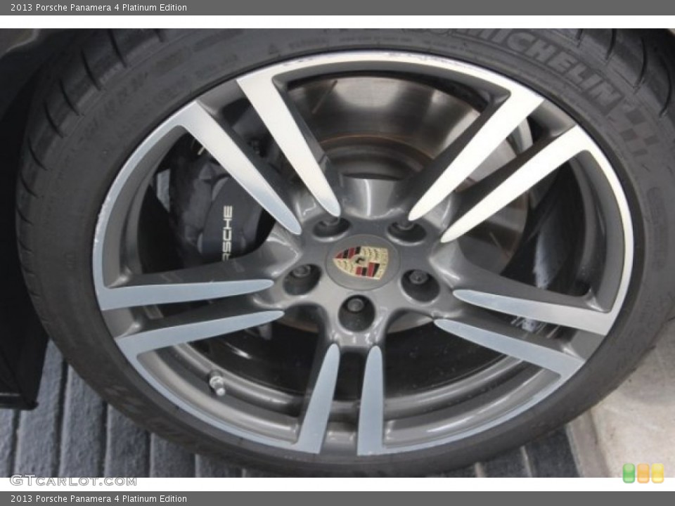 2013 Porsche Panamera 4 Platinum Edition Wheel and Tire Photo #107255438