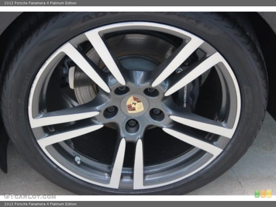 2013 Porsche Panamera 4 Platinum Edition Wheel and Tire Photo #107255455
