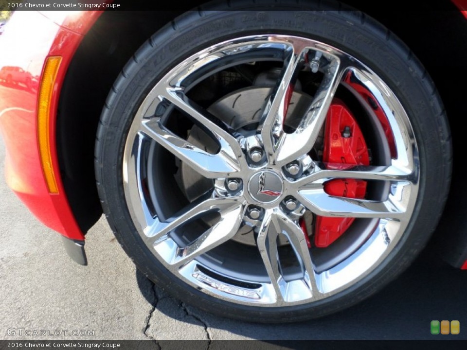 2016 Chevrolet Corvette Stingray Coupe Wheel and Tire Photo #107264195