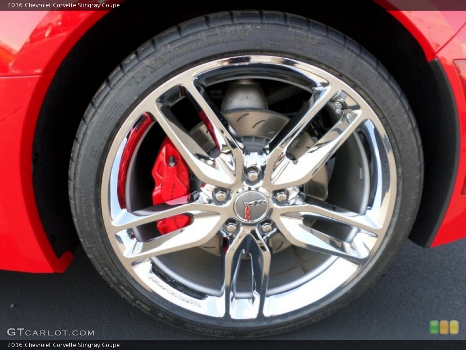 2016 Chevrolet Corvette Stingray Coupe Wheel and Tire Photo #107264207