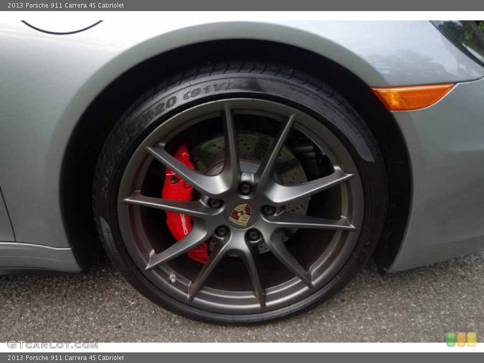 2013 Porsche 911 Carrera 4S Cabriolet Wheel and Tire Photo #107287274