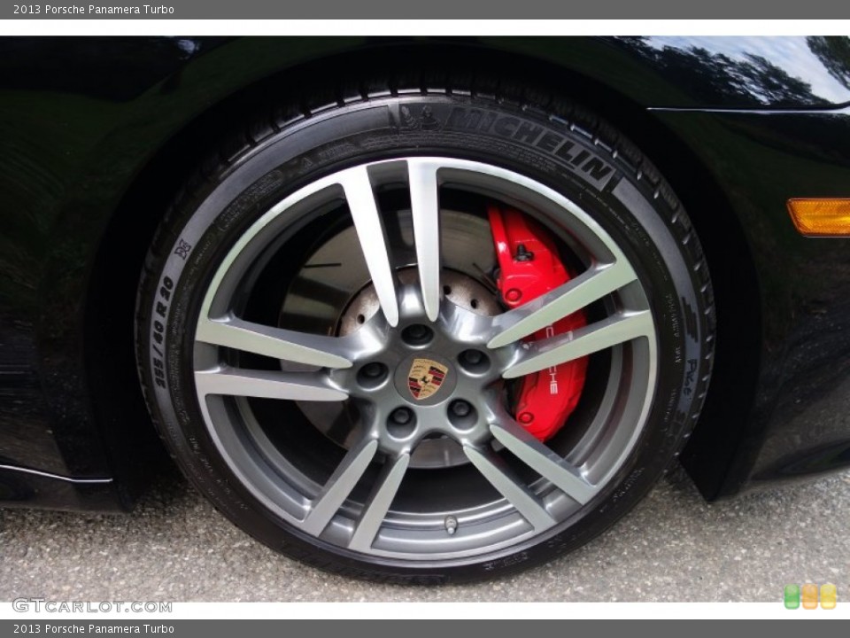 2013 Porsche Panamera Turbo Wheel and Tire Photo #107288126