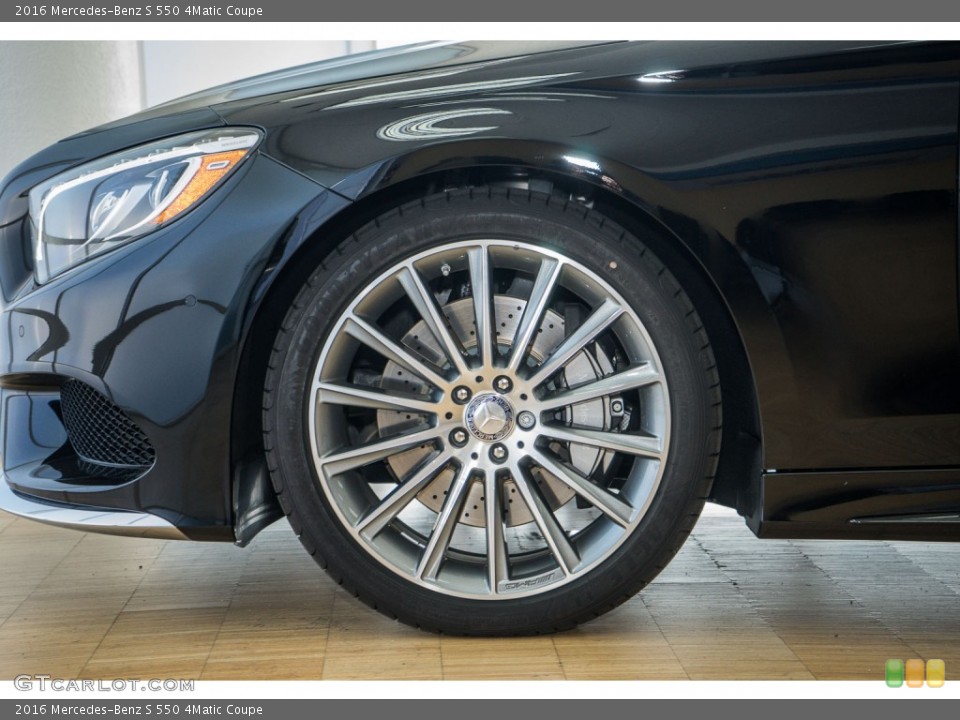 2016 Mercedes-Benz S 550 4Matic Coupe Wheel and Tire Photo #107298395