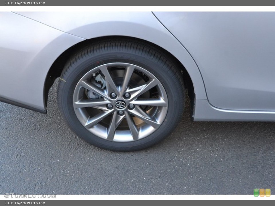 2016 Toyota Prius v Five Wheel and Tire Photo #107300843