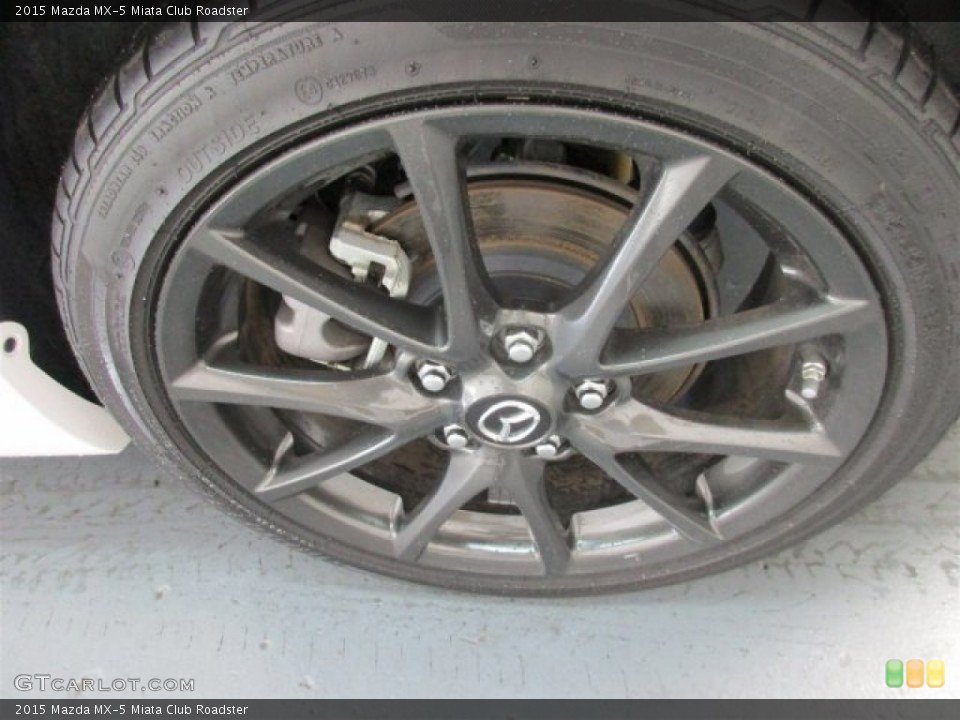 2015 Mazda MX-5 Miata Club Roadster Wheel and Tire Photo #107305946