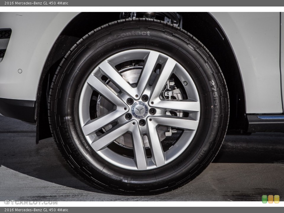 2016 Mercedes-Benz GL 450 4Matic Wheel and Tire Photo #107313827