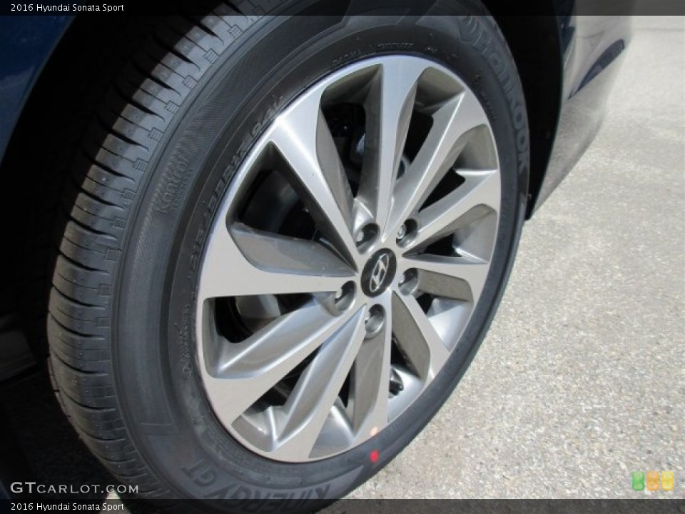 2016 Hyundai Sonata Sport Wheel and Tire Photo #107313911