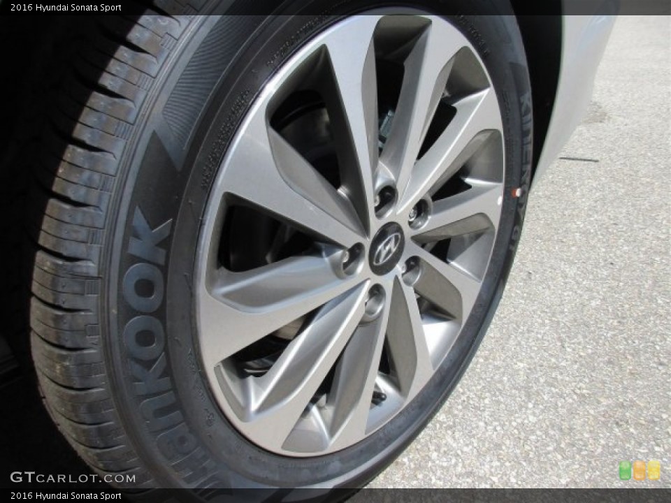 2016 Hyundai Sonata Sport Wheel and Tire Photo #107314043