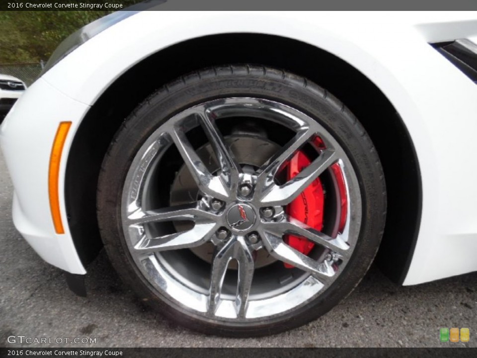 2016 Chevrolet Corvette Stingray Coupe Wheel and Tire Photo #107326700