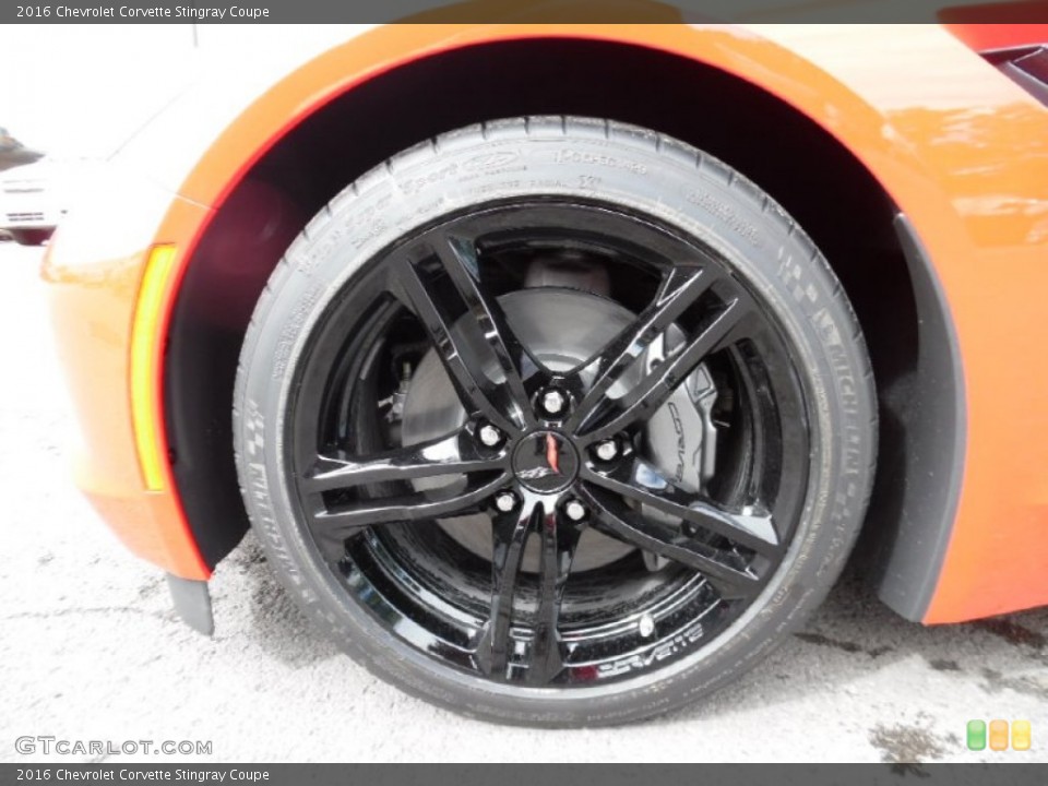2016 Chevrolet Corvette Stingray Coupe Wheel and Tire Photo #107327012