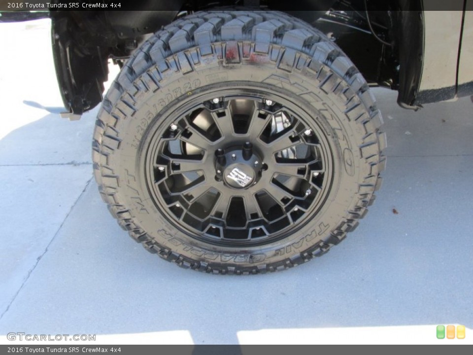 2016 Toyota Tundra SR5 CrewMax 4x4 Wheel and Tire Photo #107337407