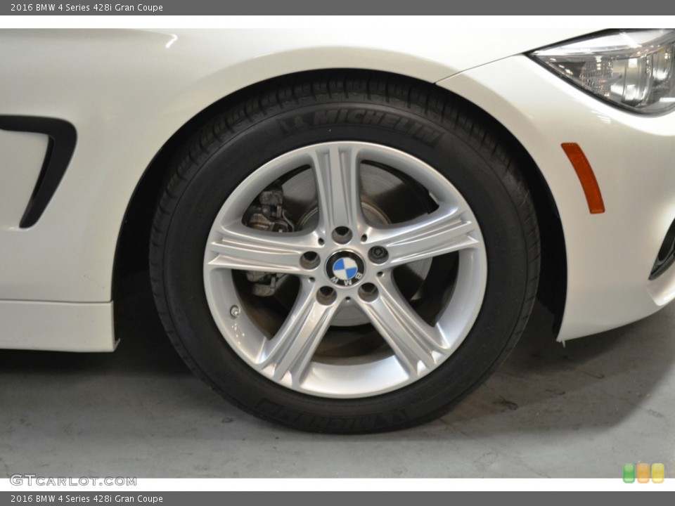 2016 BMW 4 Series 428i Gran Coupe Wheel and Tire Photo #107368009