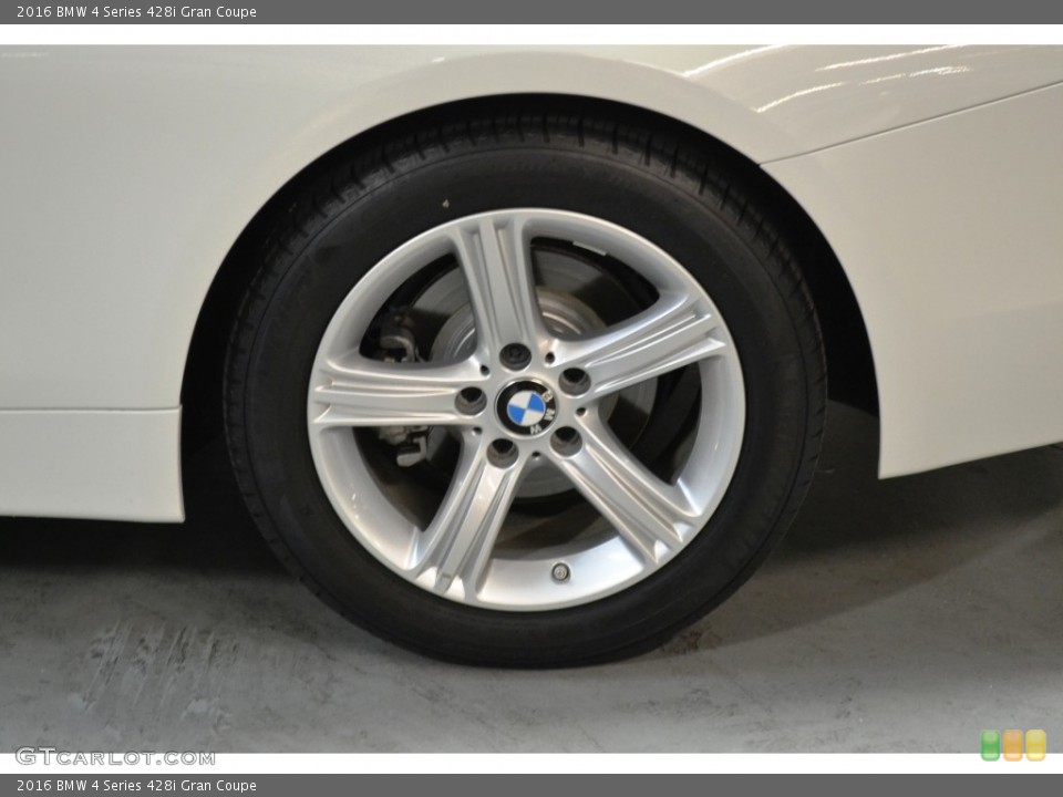 2016 BMW 4 Series 428i Gran Coupe Wheel and Tire Photo #107368223