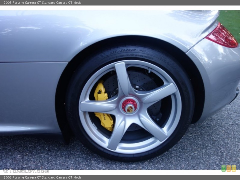 2005 Porsche Carrera GT  Wheel and Tire Photo #107384510