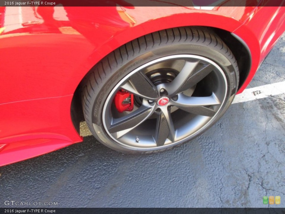 2016 Jaguar F-TYPE R Coupe Wheel and Tire Photo #107386464
