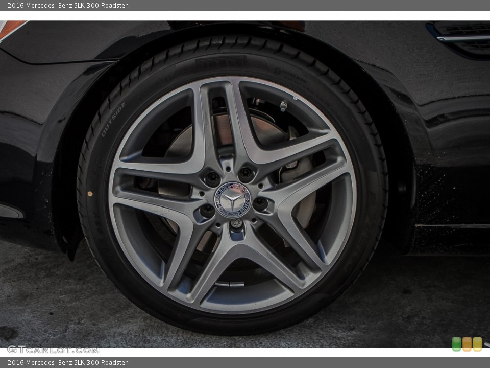 2016 Mercedes-Benz SLK 300 Roadster Wheel and Tire Photo #107401235