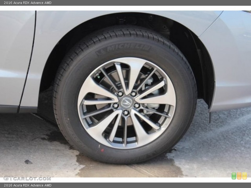 2016 Acura RDX Advance AWD Wheel and Tire Photo #107417156