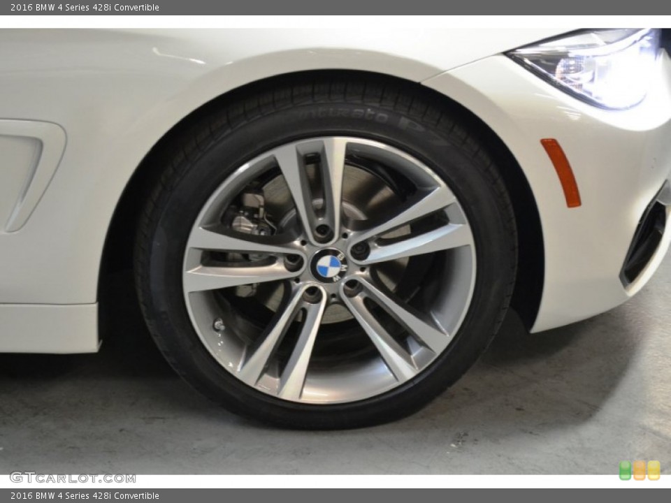 2016 BMW 4 Series 428i Convertible Wheel and Tire Photo #107425796