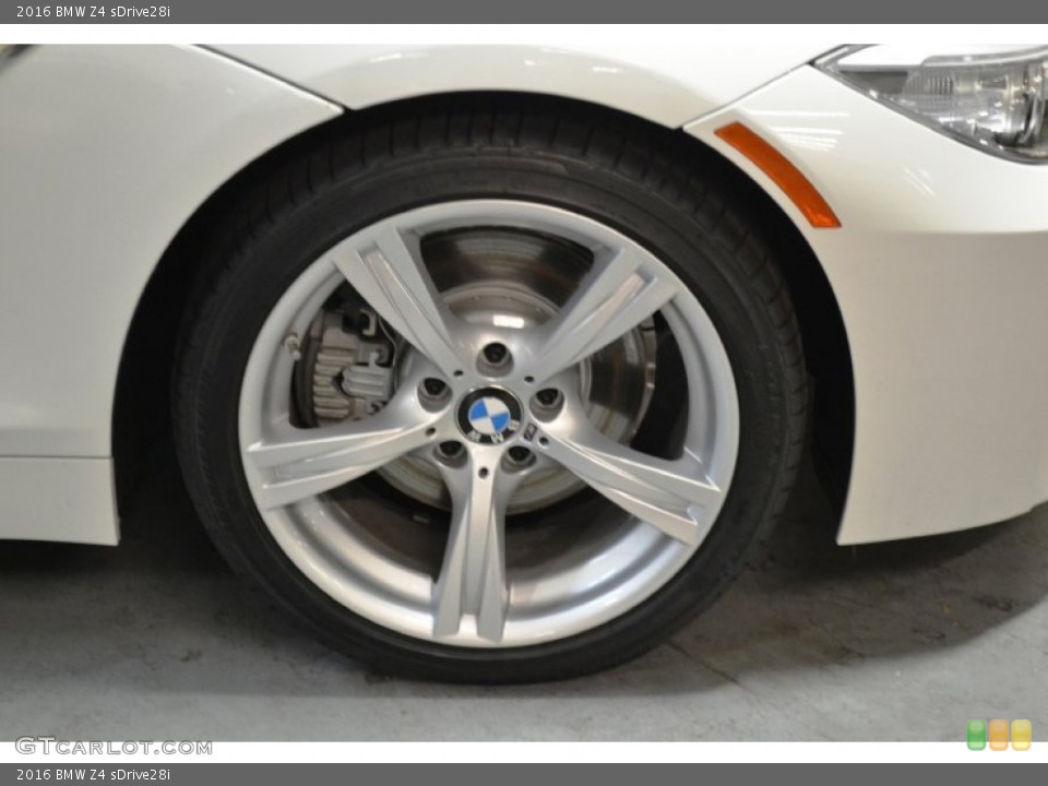 2016 BMW Z4 sDrive28i Wheel and Tire Photo #107425919