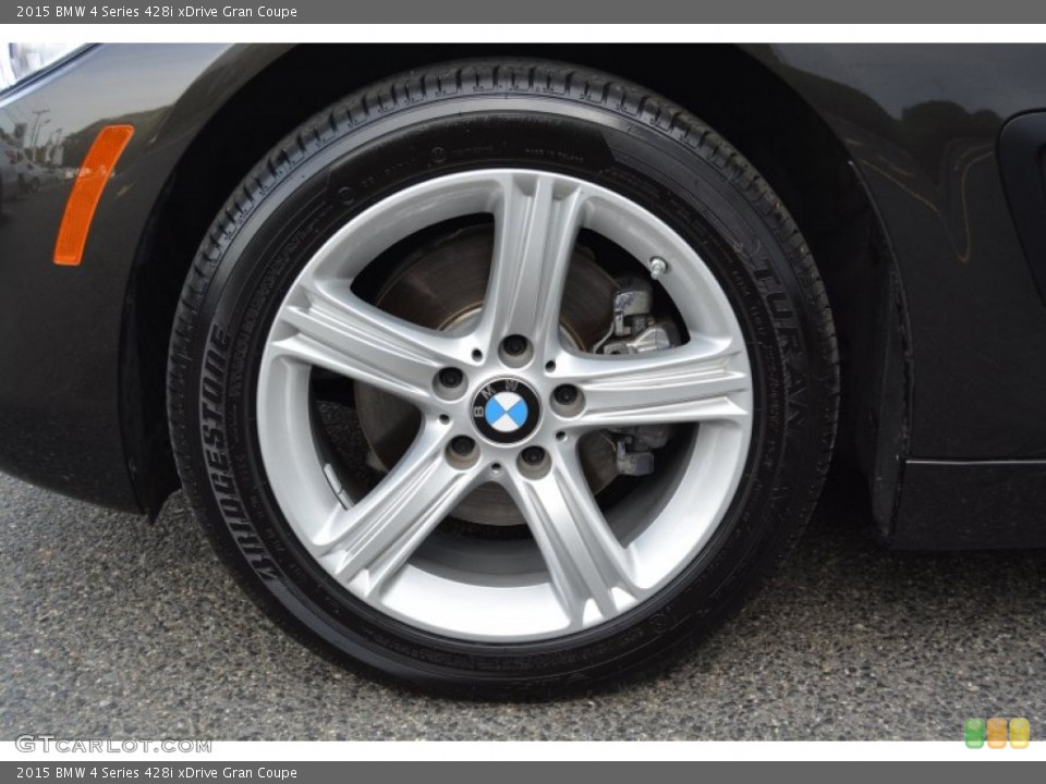 2015 BMW 4 Series 428i xDrive Gran Coupe Wheel and Tire Photo #107438923