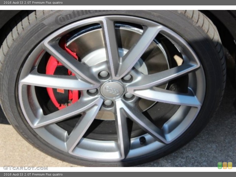 2016 Audi S3 2.0T Premium Plus quattro Wheel and Tire Photo #107441443