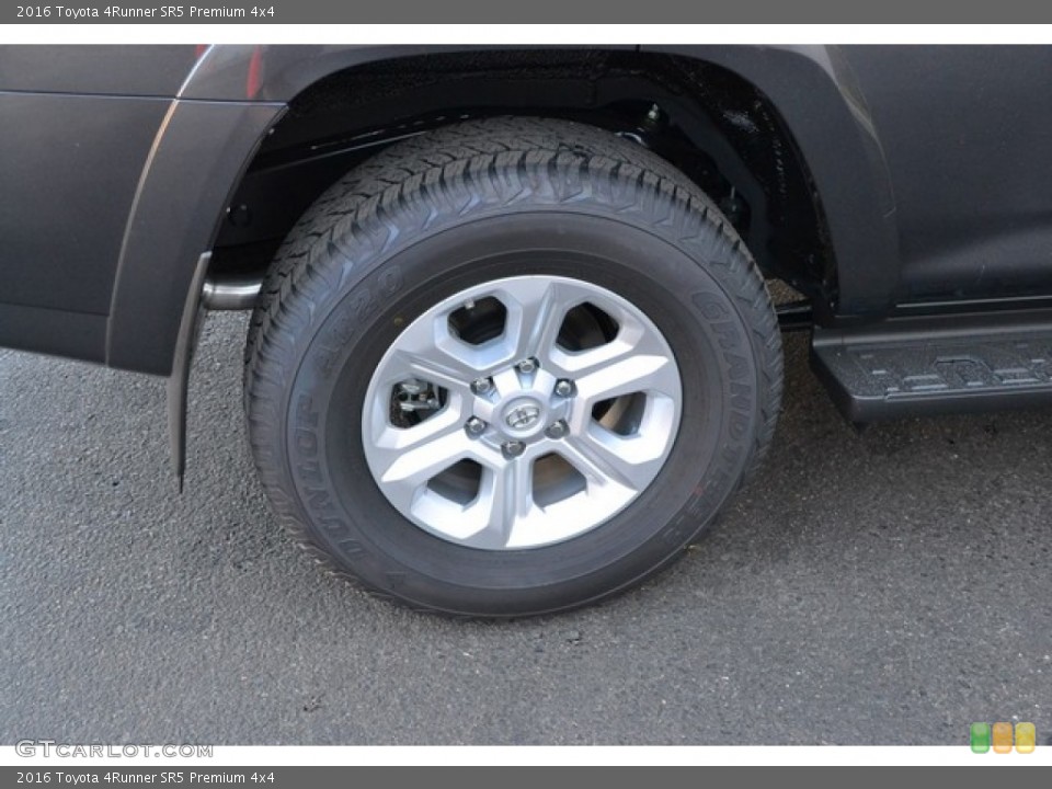 2016 Toyota 4Runner SR5 Premium 4x4 Wheel and Tire Photo #107443624