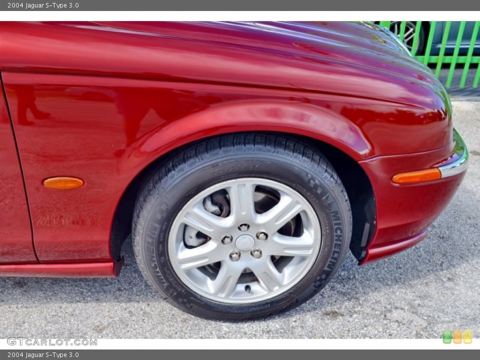 2004 Jaguar S-Type 3.0 Wheel and Tire Photo #107446927