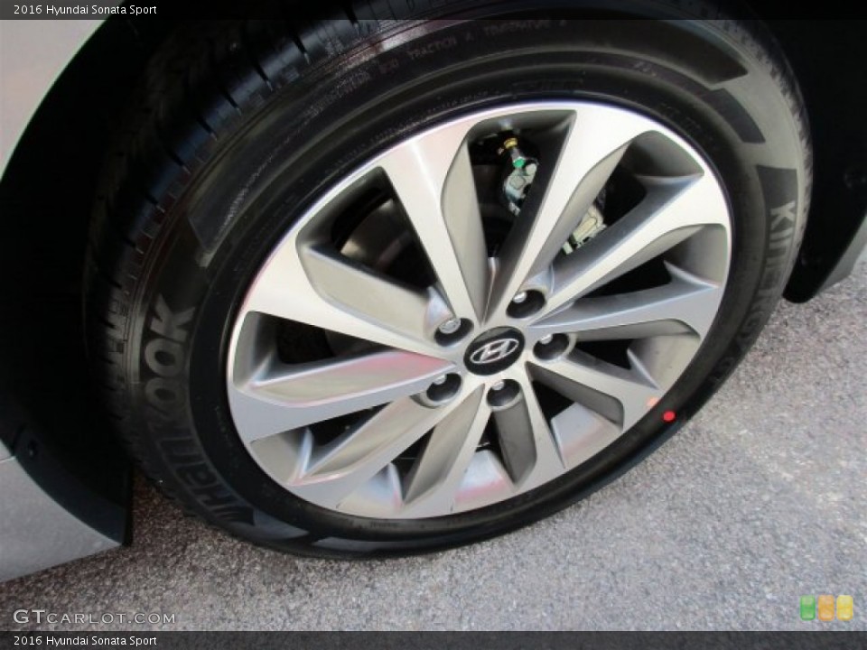 2016 Hyundai Sonata Sport Wheel and Tire Photo #107456359