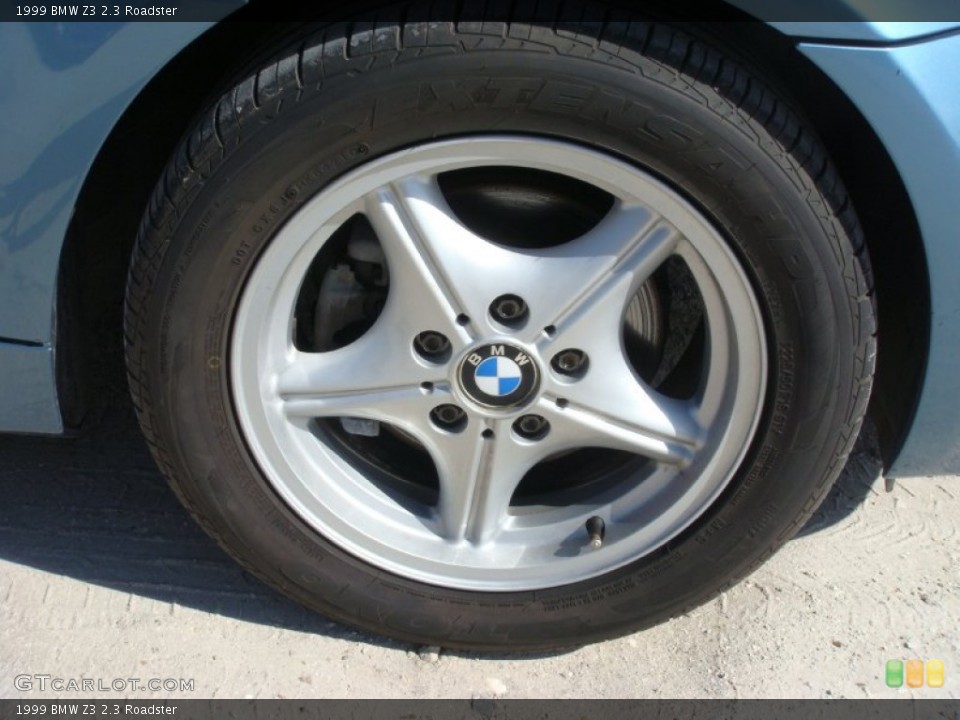 1999 BMW Z3 2.3 Roadster Wheel and Tire Photo #107458888