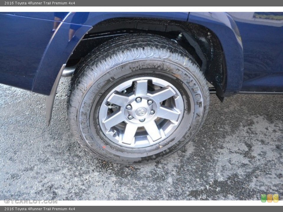 2016 Toyota 4Runner Trail Premium 4x4 Wheel and Tire Photo #107463740