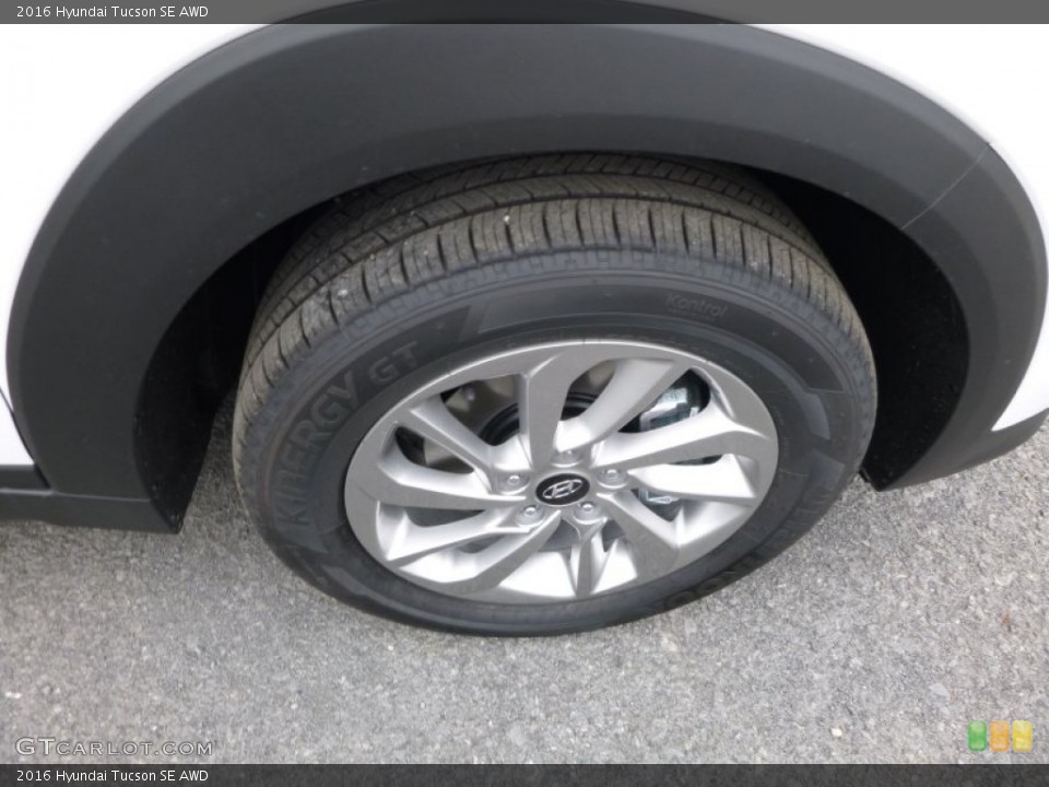 2016 Hyundai Tucson SE AWD Wheel and Tire Photo #107467196