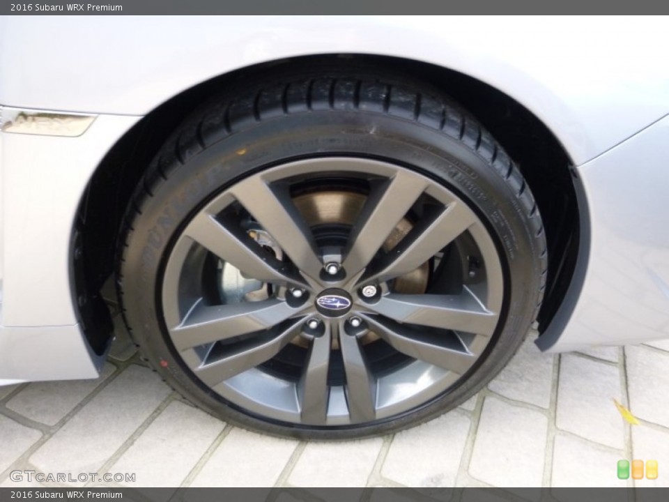 2016 Subaru WRX Premium Wheel and Tire Photo #107471468